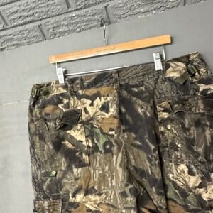 Brand Camo Cargo Pants Men's X Large Mossy Oak Cotton Outdoor Hunting